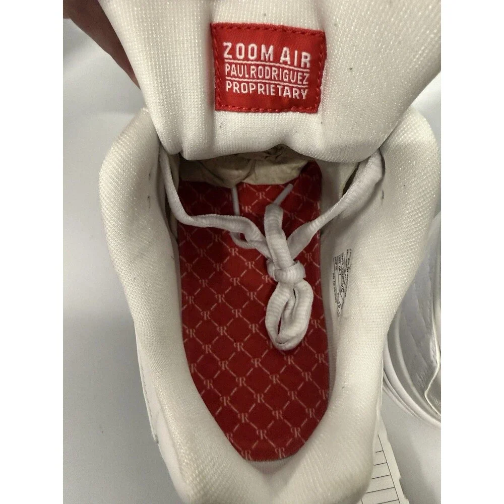 1/1 Sample PRod Nike SB Zoom Air Low Paul Rodriguez 1 Triple White Auto 10m